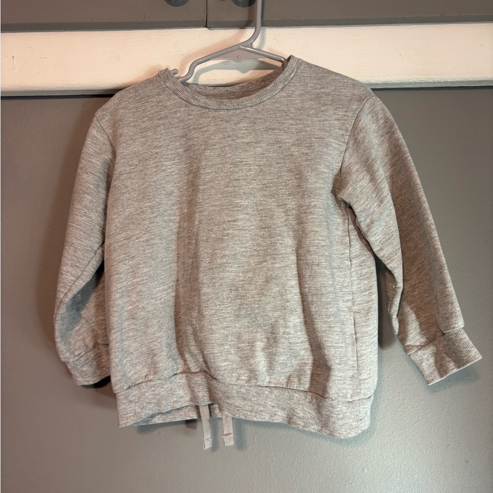 H&M Heather Gray Kids Crew neck set